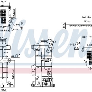 Radiator recirculare gaze de esapament NISSENS 989503