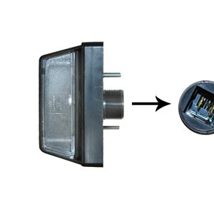Iluminare numar de circulatie VAN WEZEL 1650940 – IVECO | AutoRival