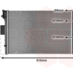 Radiator racire motor VAN WEZEL 28002042 – IVECO | AutoRival