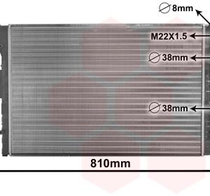Radiator racire motor VAN WEZEL 28002049 – IVECO | AutoRival