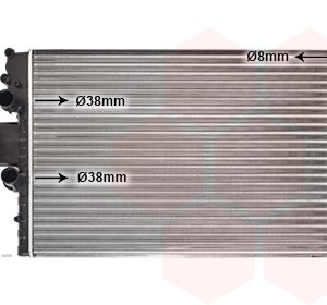 Radiator racire motor VAN WEZEL 28002087 – IVECO | AutoRival