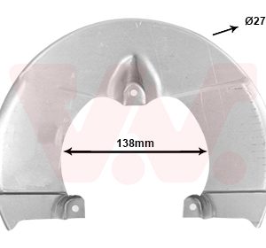 Protectie stropire disc frana VAN WEZEL 2813371 – IVECO | AutoRival