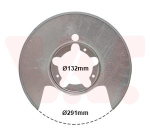 Protectie stropire disc frana VAN WEZEL 2813373 – IVECO | AutoRival