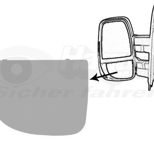 Sticla oglinda oglinda retrovizoare exterioara VAN WEZEL 2817831 – IVECO | AutoRival
