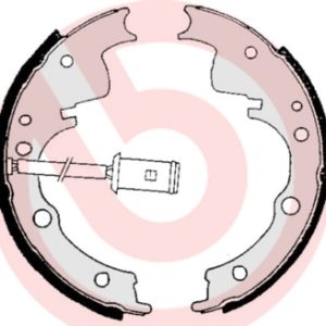 Set saboti frana BREMBO S A6 505 – IVECO | AutoRival