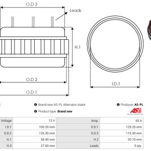 Alternator AS-PL A3697S – IVECO | AutoRival