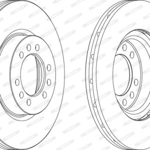 Disc frana FERODO FCR235A – IVECO | AutoRival