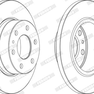 Disc frana FERODO FCR315A – IVECO | AutoRival