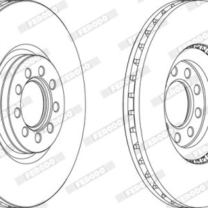 Disc frana FERODO FCR317A – IVECO | AutoRival