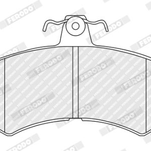 Set placute frana FERODO FDB4225 – IVECO | AutoRival