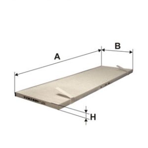 Filtru aer habitaclu FILTRON K 1132-3x – IVECO | AutoRival