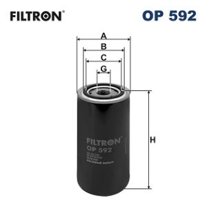 Filtru ulei FILTRON OP 592 – IVECO | AutoRival