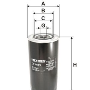 Filtru ulei FILTRON OP 592/3 – IVECO | AutoRival