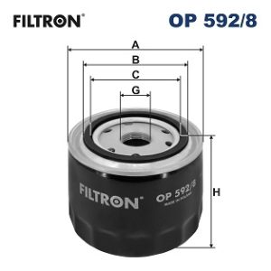 Filtru ulei FILTRON OP 592/8 – IVECO | AutoRival