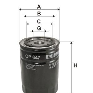 Filtru ulei FILTRON OP 647 – IVECO | AutoRival