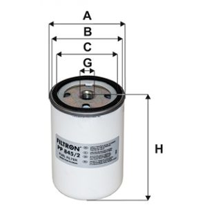 Filtru combustibil FILTRON PP 845/2 – IVECO | AutoRival