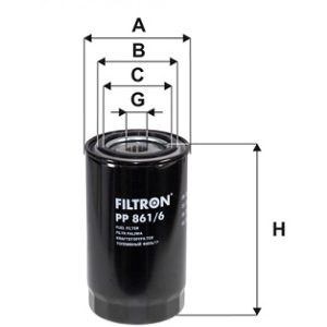 Filtru combustibil FILTRON PP 861/6 – IVECO | AutoRival