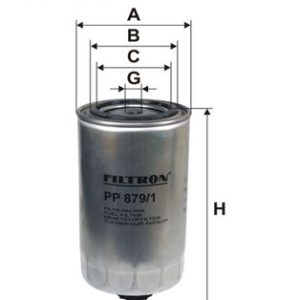 Filtru combustibil FILTRON PP 879/1 – IVECO | AutoRival