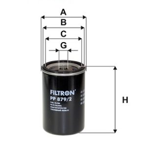Filtru combustibil FILTRON PP 879/2 – IVECO | AutoRival