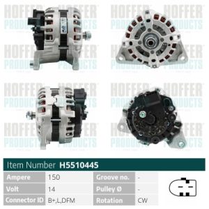 Alternator HOFFER H5510445 – IVECO | AutoRival