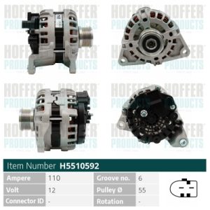 Alternator HOFFER H5510592G – IVECO | AutoRival