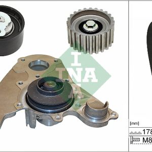 Set pompa apa + curea dintata INA 530 0232 30 – IVECO | AutoRival