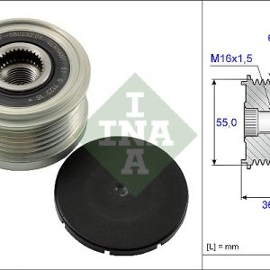 Fulie alternator INA 535 0103 10 – IVECO | AutoRival