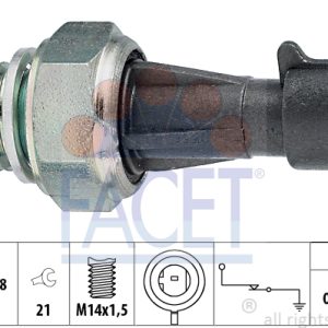 Senzor presiune ulei FACET 7.0129 – IVECO | AutoRival