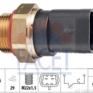 Comutator temperatura ventilator radiator FACET 7.5187 – IVECO | AutoRival