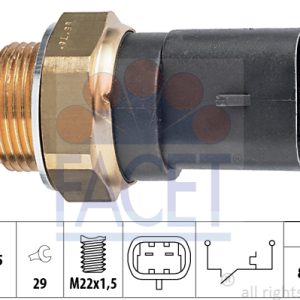 Comutator temperatura ventilator radiator FACET 7.5287 – IVECO | AutoRival