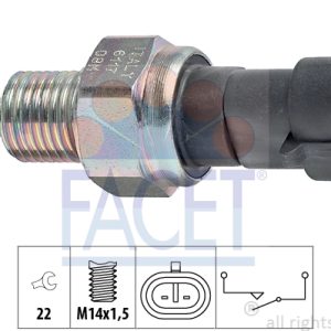 Comutator lampa marsalier FACET 7.6117 – IVECO | AutoRival