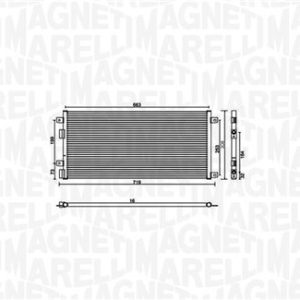 Condensator climatizare MAGNETI MARELLI 350203887000 – IVECO | AutoRival
