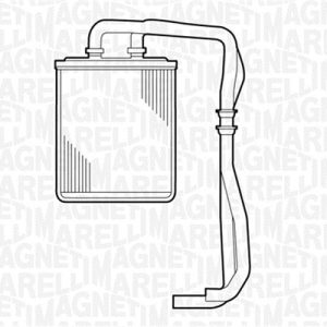 Schimbator de caldura incalzire habitaclu MAGNETI MARELLI 350218309000 – IVECO | AutoRival