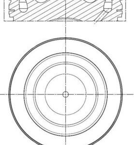 Piston MAHLE ORIGINAL 007 PI 00104 000 – IVECO | AutoRival