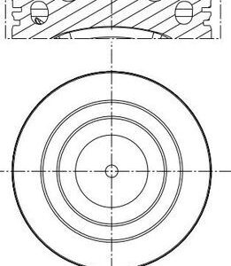Piston MAHLE ORIGINAL 007 PI 00106 001 – IVECO | AutoRival