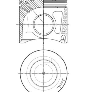 Piston MAHLE ORIGINAL 007 PI 00150 000 – IVECO | AutoRival