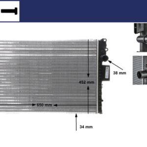 Radiator racire motor MAHLE ORIGINAL CR 1551 000S – IVECO | AutoRival