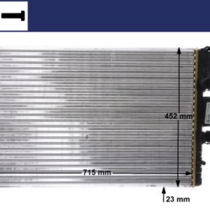 Radiator racire motor MAHLE ORIGINAL CR 2006 000S – IVECO | AutoRival