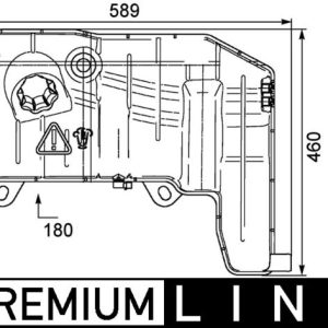 Vas de expansiune racire MAHLE ORIGINAL CRT 55 000P – IVECO | AutoRival