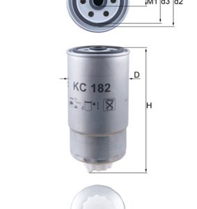 Filtru combustibil MAHLE ORIGINAL KC 182 – IVECO | AutoRival