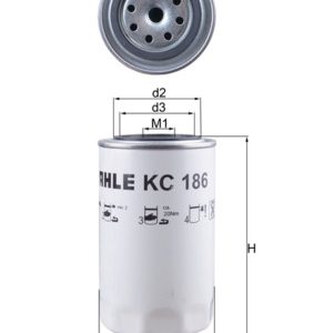 Filtru combustibil MAHLE ORIGINAL KC 186 – IVECO | AutoRival