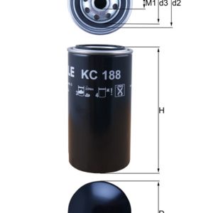 Filtru combustibil MAHLE ORIGINAL KC 188 – IVECO | AutoRival
