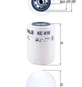 Filtru combustibil MAHLE ORIGINAL KC 416 – IVECO | AutoRival