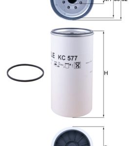Filtru combustibil MAHLE ORIGINAL KC 577D – IVECO | AutoRival