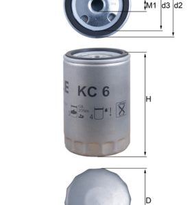 Filtru combustibil MAHLE ORIGINAL KC 6 – IVECO | AutoRival