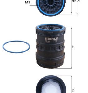 Filtru combustibil MAHLE ORIGINAL KC 645D – IVECO | AutoRival