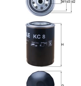 Filtru combustibil MAHLE ORIGINAL KC 8 – IVECO | AutoRival