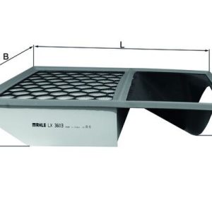 Filtru aer MAHLE ORIGINAL LX 3603 – IVECO | AutoRival