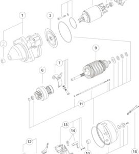 Electromotor MAHLE ORIGINAL MS 387 – IVECO | AutoRival