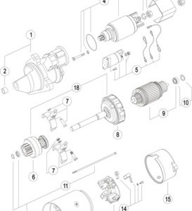Electromotor MAHLE ORIGINAL MS 446 – IVECO | AutoRival